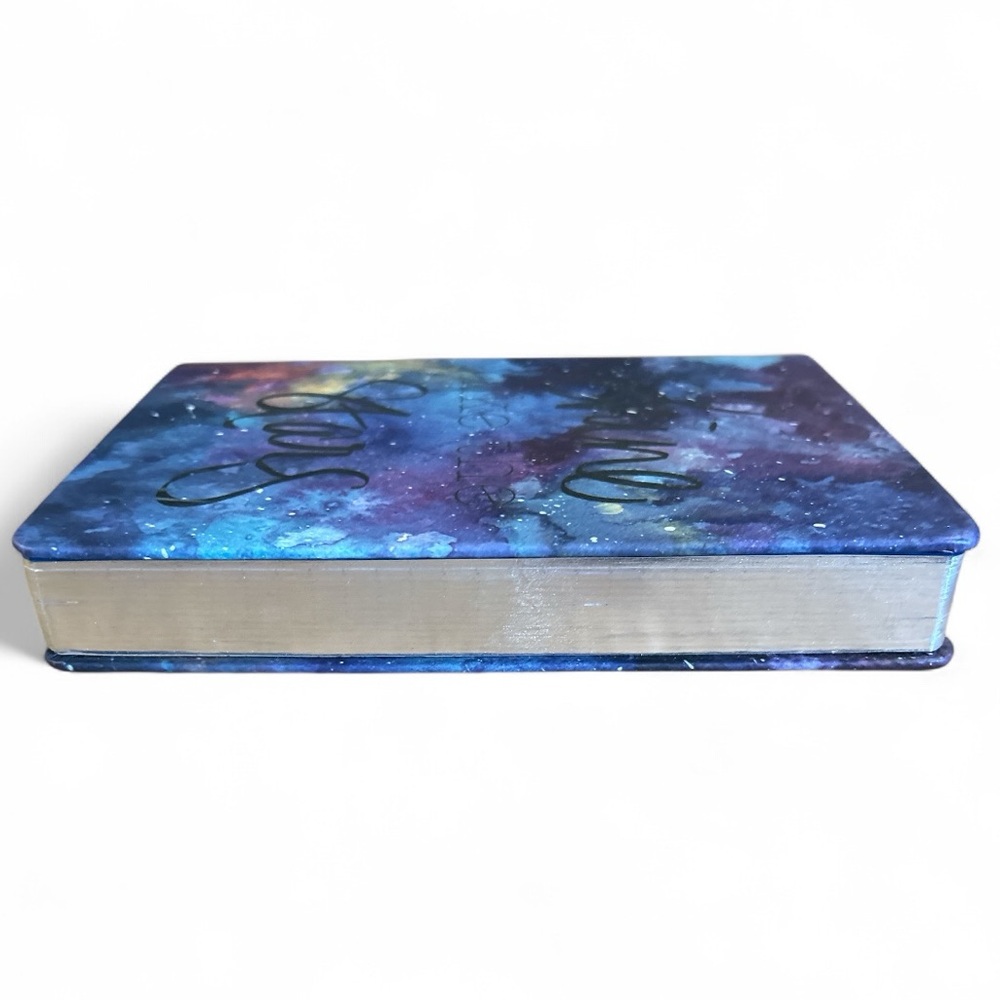 Vegan Leather Galaxy Journal “Shine Like the Stars” 6x8 NWT - Picture 4 of 6